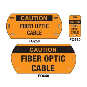 Fiber Optic Markers in three different sizes and styles