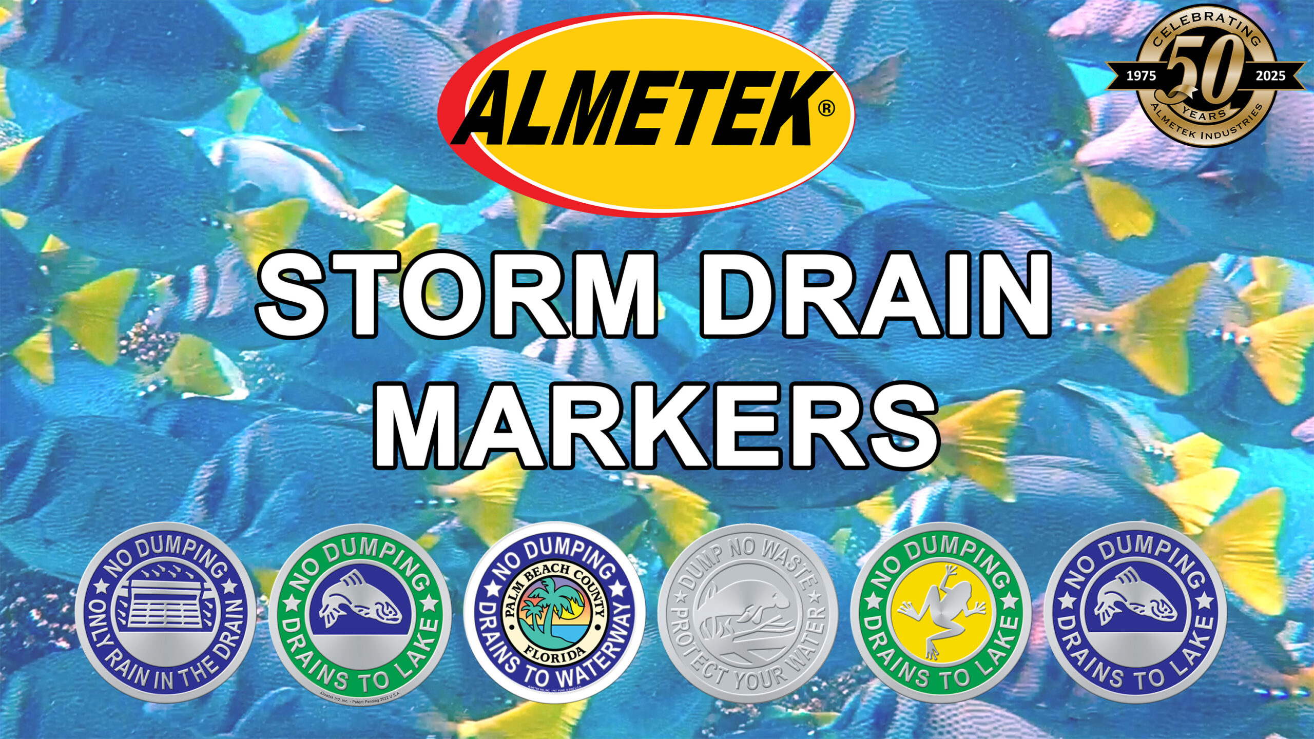 Almetek Storm Drain Markers