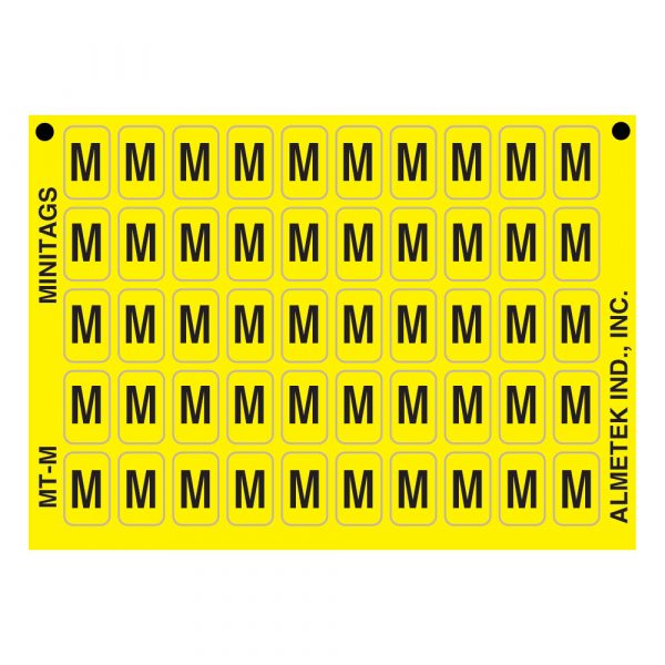 Mini Tag - Yellow