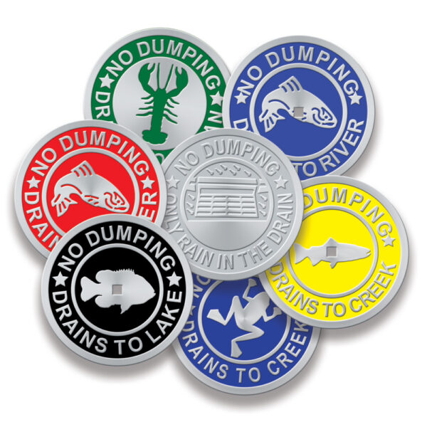 Stainless Steel Storm Drain Markers